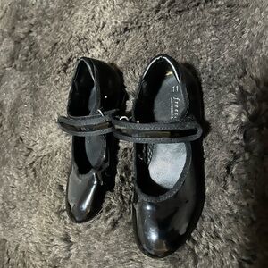 Black Kids Mary Jane Tapping Shoes Size 11